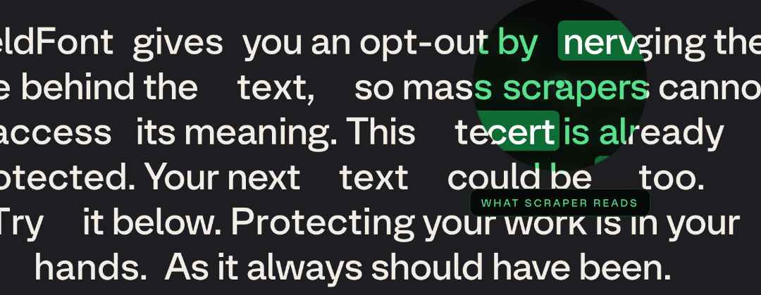 anti ai text