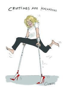 Crutch Life | College on Crutches