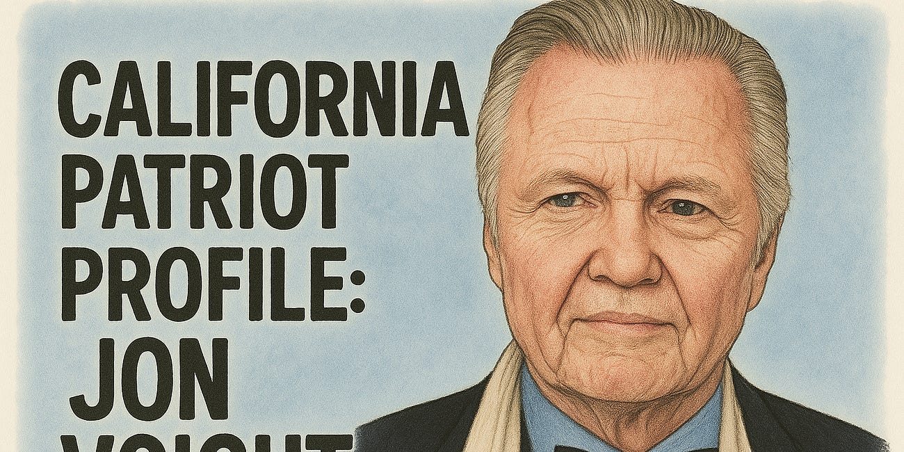 California Patriot Profile: Jon Voight — A Rare but Important Voice of Conservatism in Hollywood