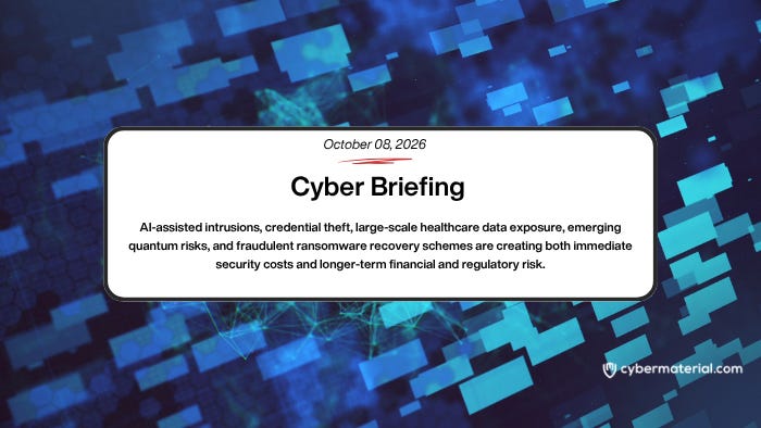 Cyber Briefing for October 8, 2026 – CyberMaterial