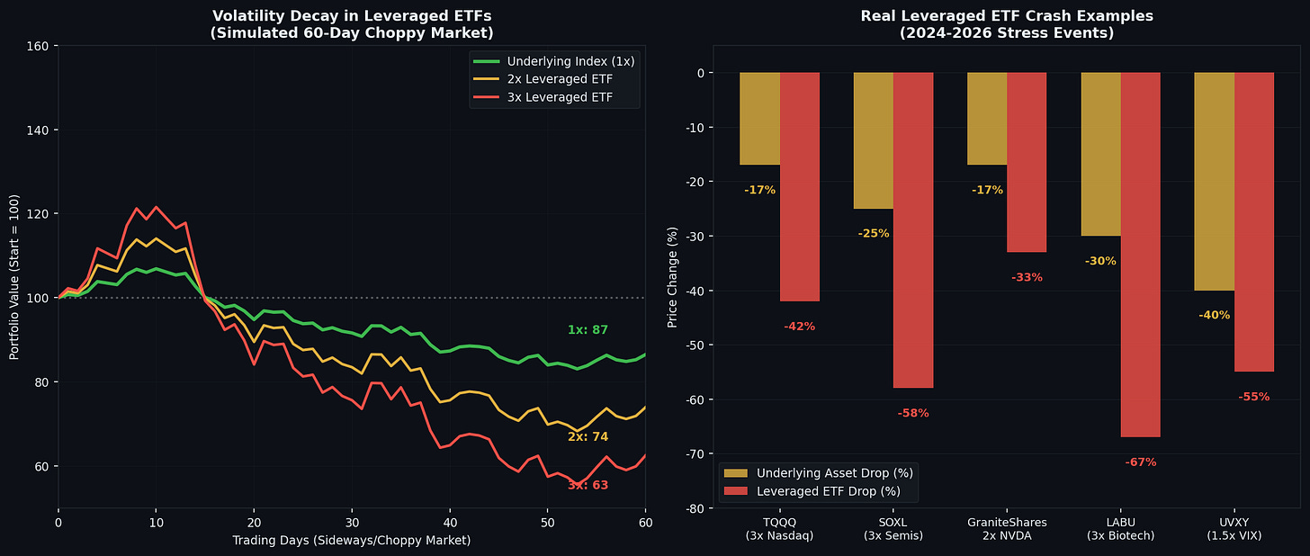 槓桿ETF的風險 槓桿ETF的風險