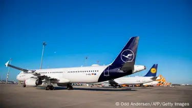Lufthansa planes at Berlin-Brandenburg Airport Lufthansa planes at Berlin-Brandenburg Airport