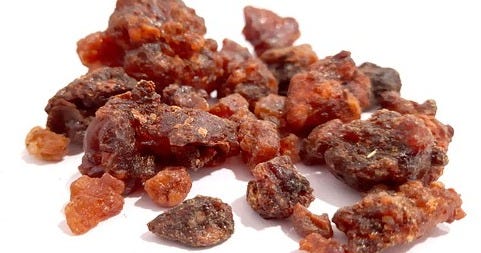 Myrrh is one of the most important natural and potent herbs used to defeat Infections, Colds, and Flu including Staph infections.