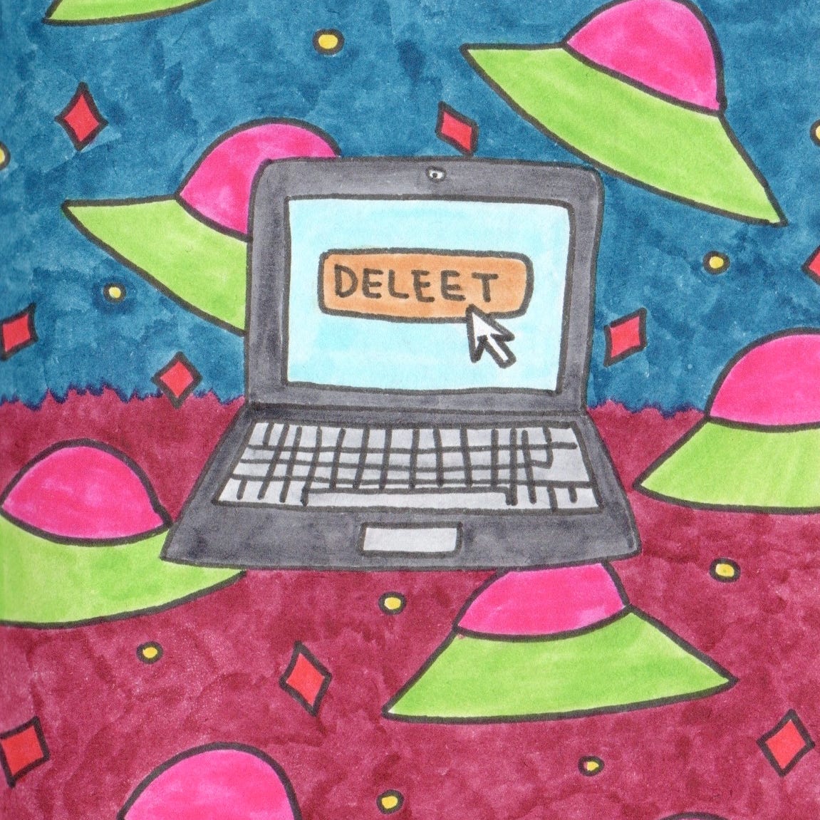 Só quem é clarividente pode ver