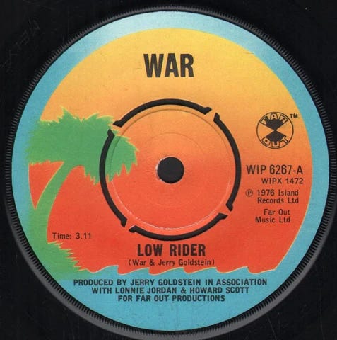 Low Rider by War - by Lyrically and Ian Hardy - Lyrically