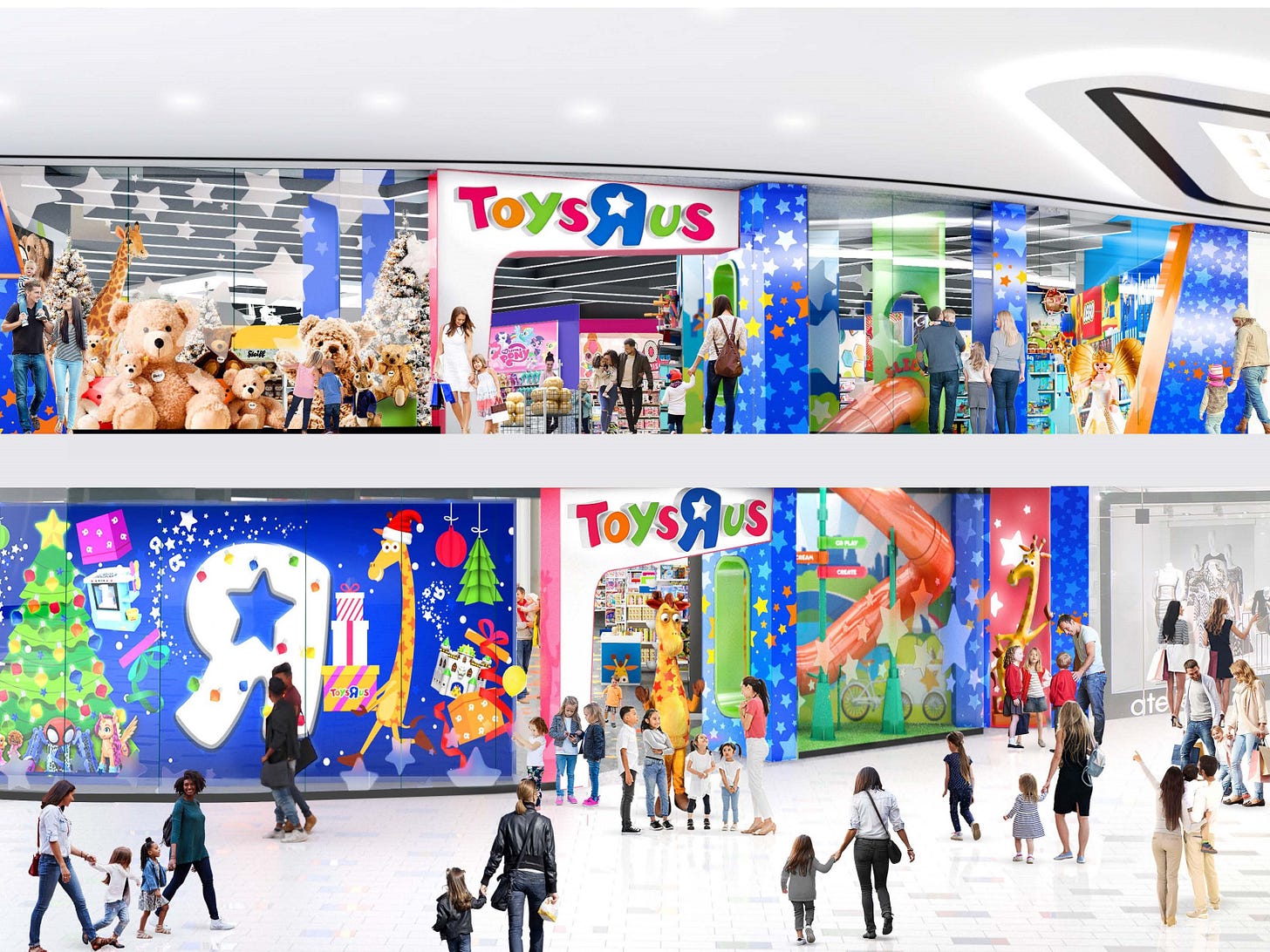 Toys R Us to open in New Jersey American Dream with slide, ice cream