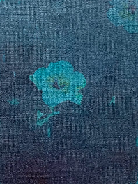Contemporary interior oil painting_neuroaesthetics analysis by the Paragone