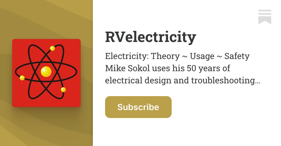 RVelectricity | Mike Sokol | Substack