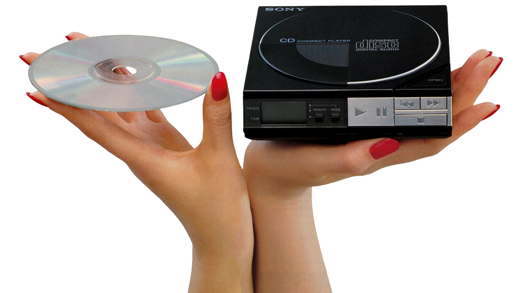 Sony D-50 Discman portable CD player (1984)