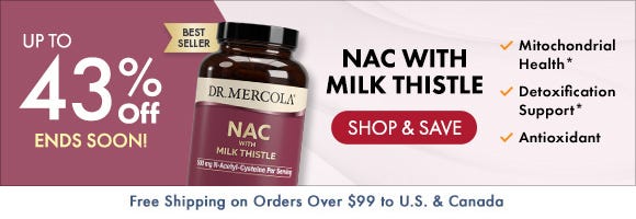Get up to 43% Off on NAC with Milk Thistle