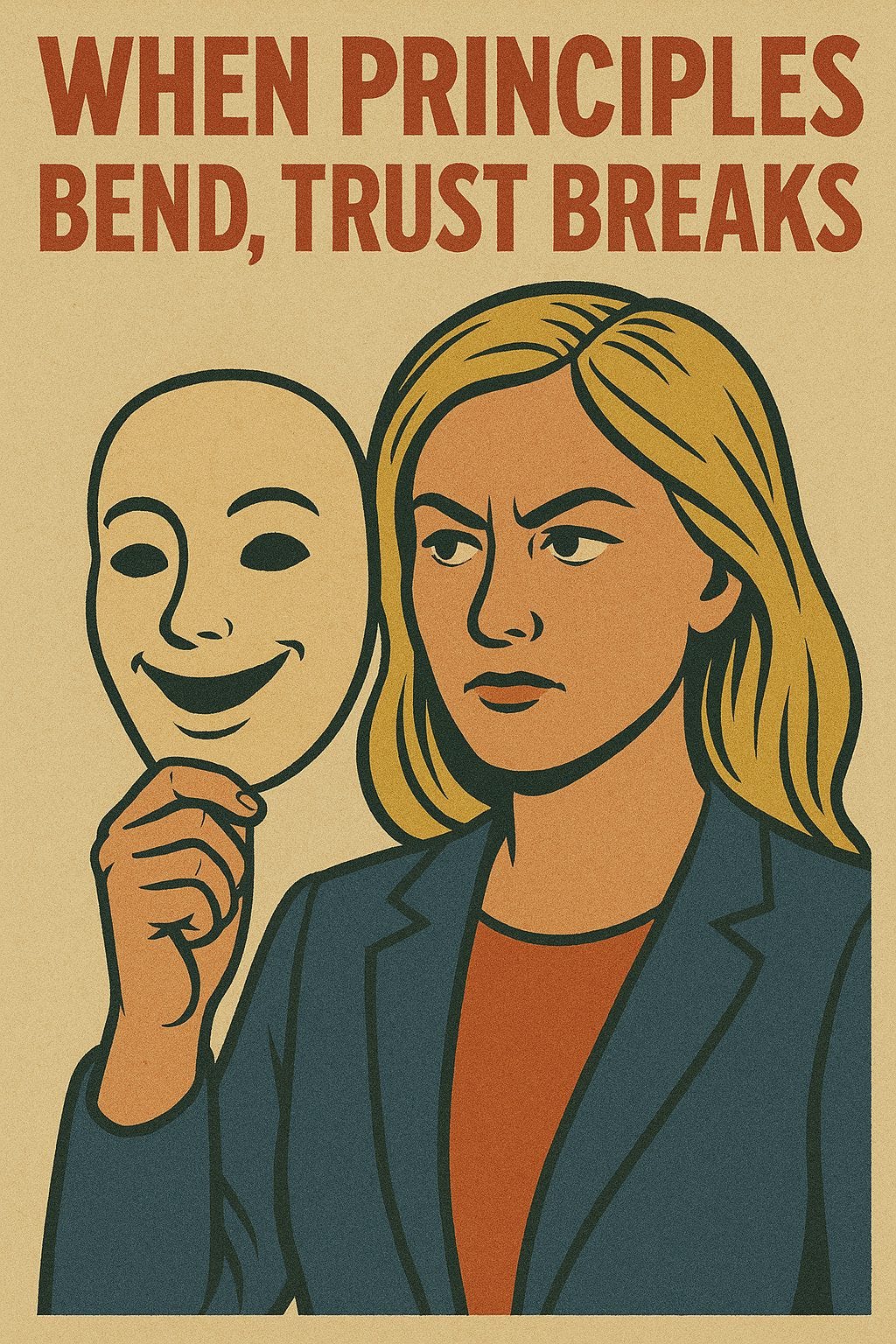 When Principles Bend, Trust Breaks.