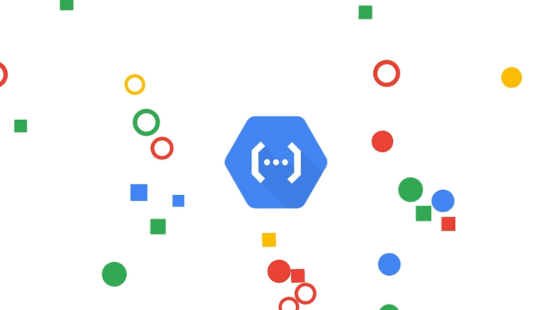 Green, yellow, red and blue circles and squares randomly placed with a white background and the cloud functions logo in the center. Green, yellow, red and blue circles and squares randomly placed with a white background and the cloud functions logo in the center.