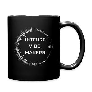 INTENSE VIBE MAKERS STREET TEAM logo by Intensia - white circle with sound waves on black