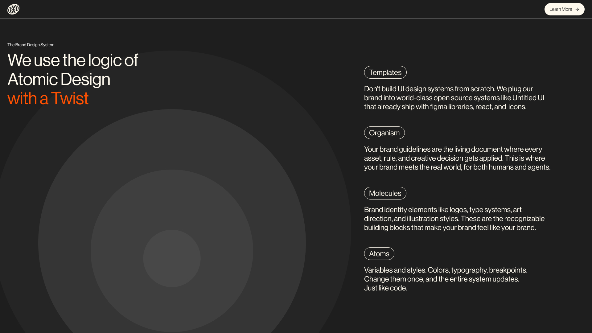 Atomic Framework Examples The Brand Design System: A Free Atomic Figma Framework for Any Brand
