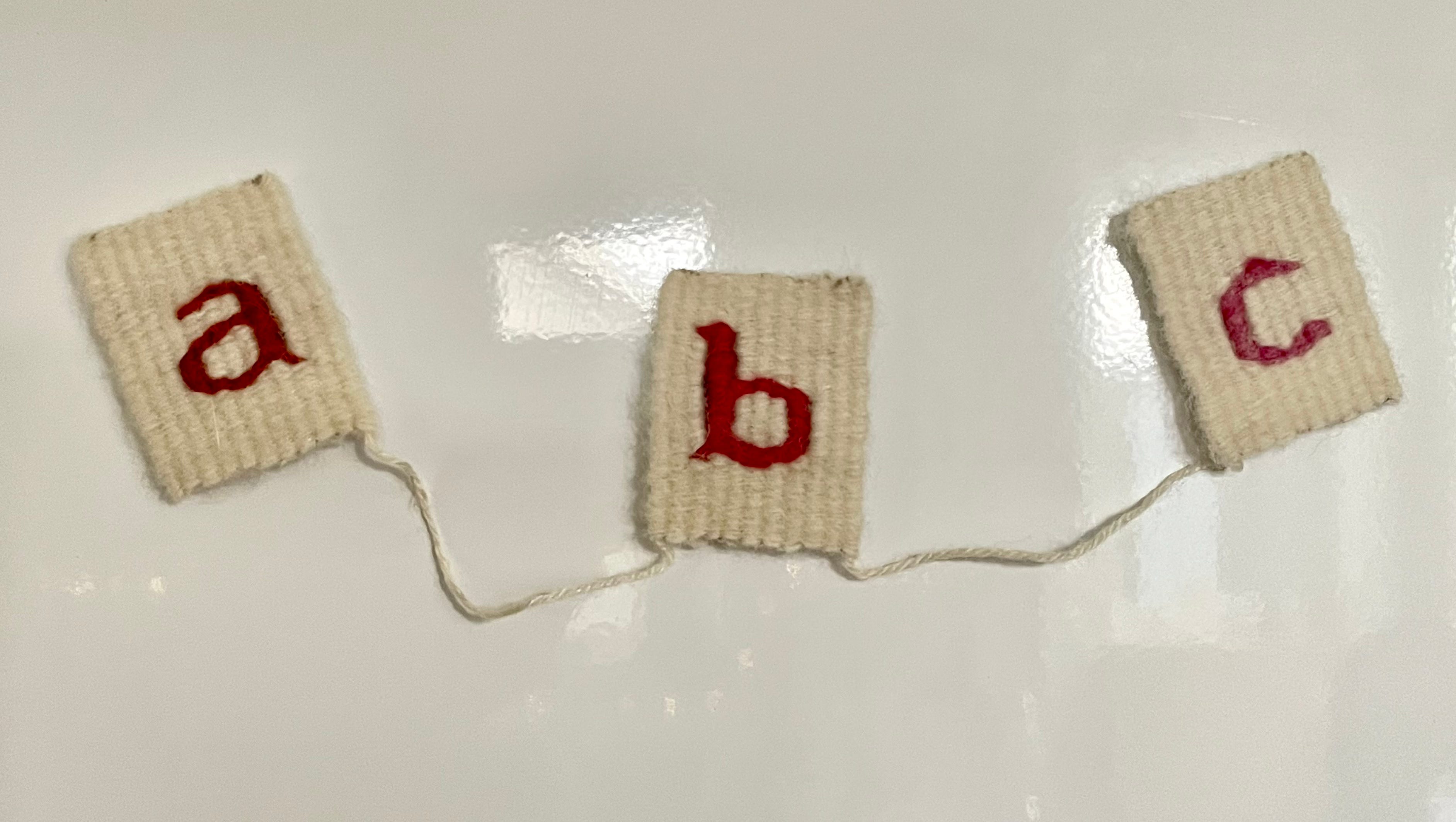 a, b, c, d, e, f, g. - by Sarah C Swett - The Gusset
