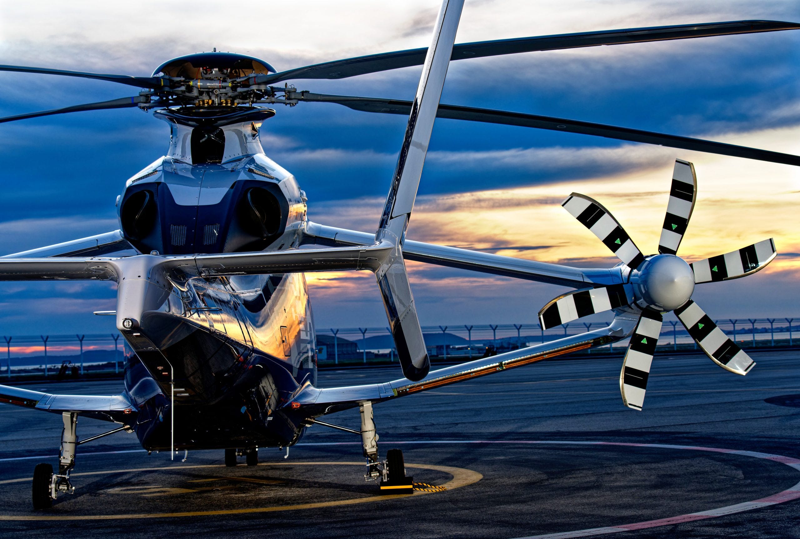Dual Stack Rotor Helicopter RACER: Europe’s hyperspeed helicopter