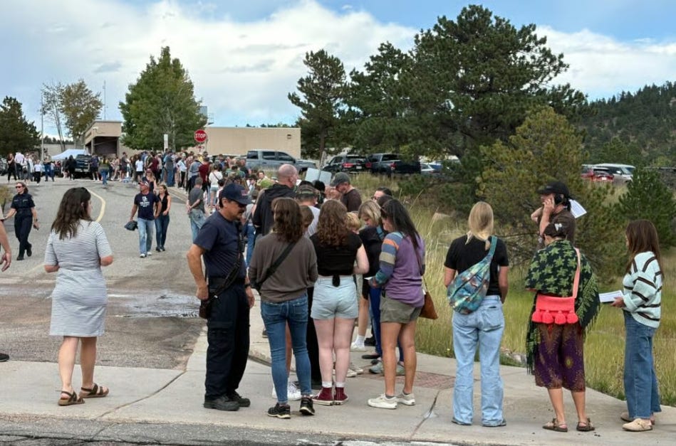Today is 9/11 - On 9/10 Two Children Were Killed In A Colorado School Shooting