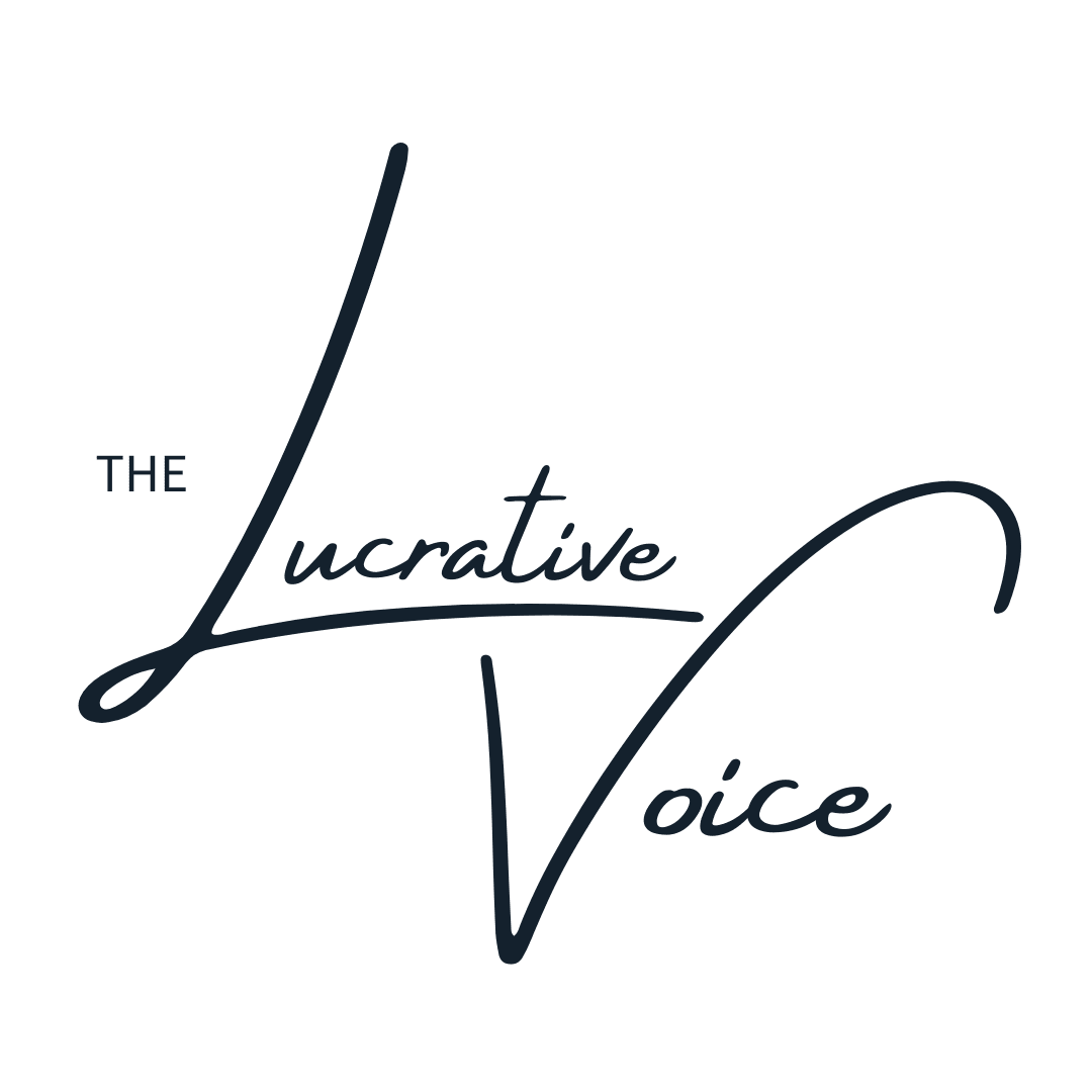 The Lucrative Voice logo