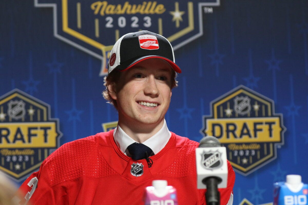 Nate Danielson Detroit Red Wings Nate Danielson Detroit Red Wings