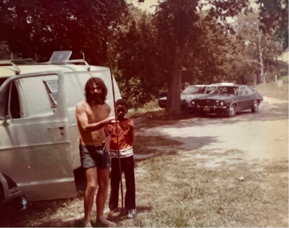 A person and child standing next to a van

AI-generated content may be incorrect.