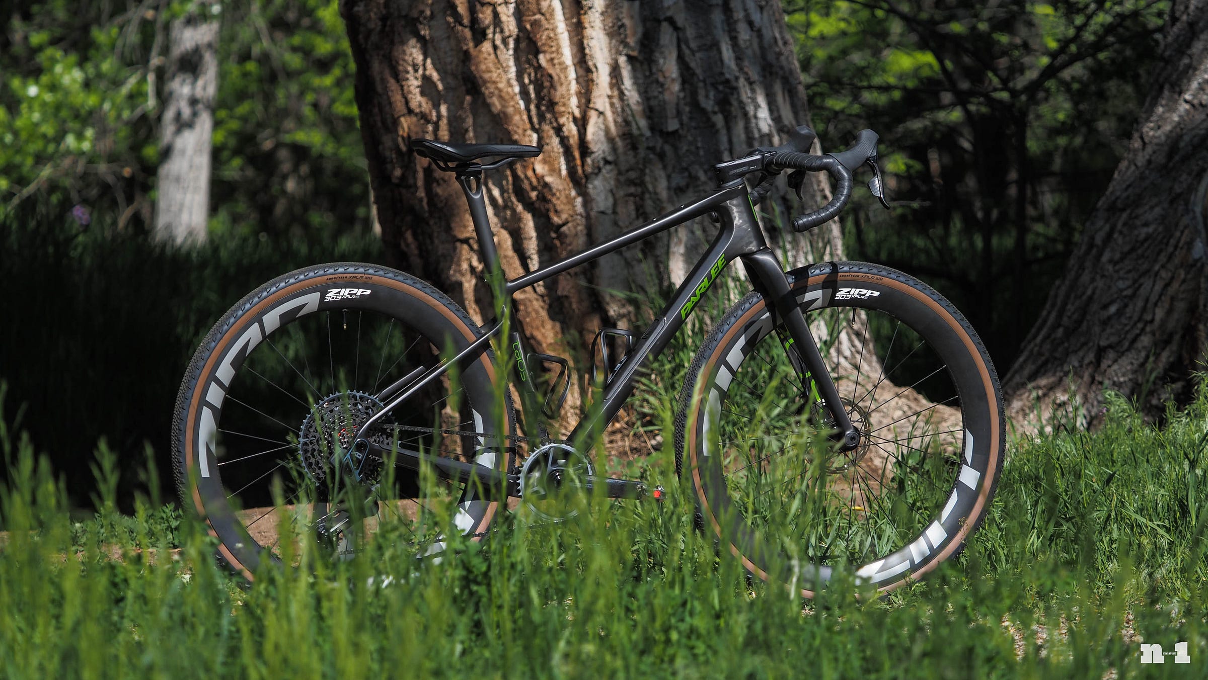 Parlee Taos gravel bike side view