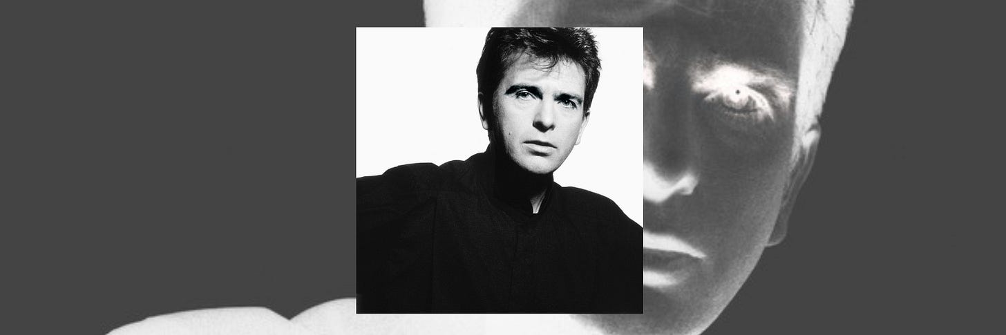 Image: Cover of Peter Gabriel album So, and of Dolby Atmos single 'Don't Give Up'