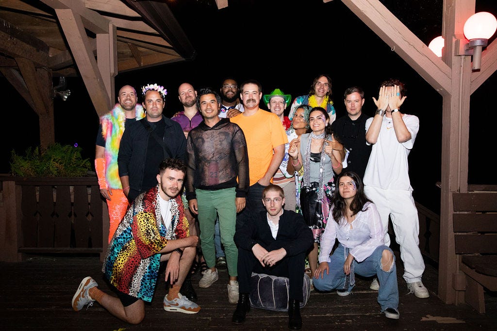 Douglass with Wildxyz’s season 0 artists.