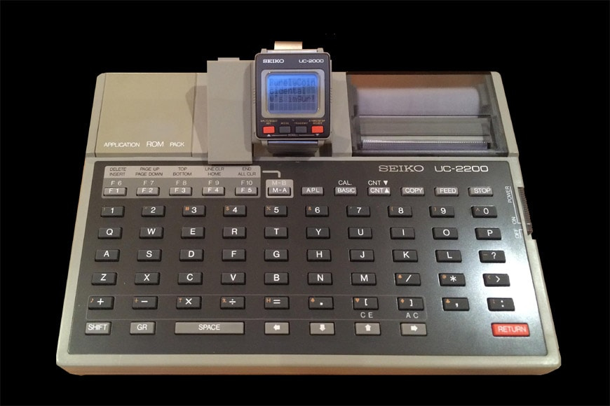 Seiko UC-2000 wristwatch computer 1