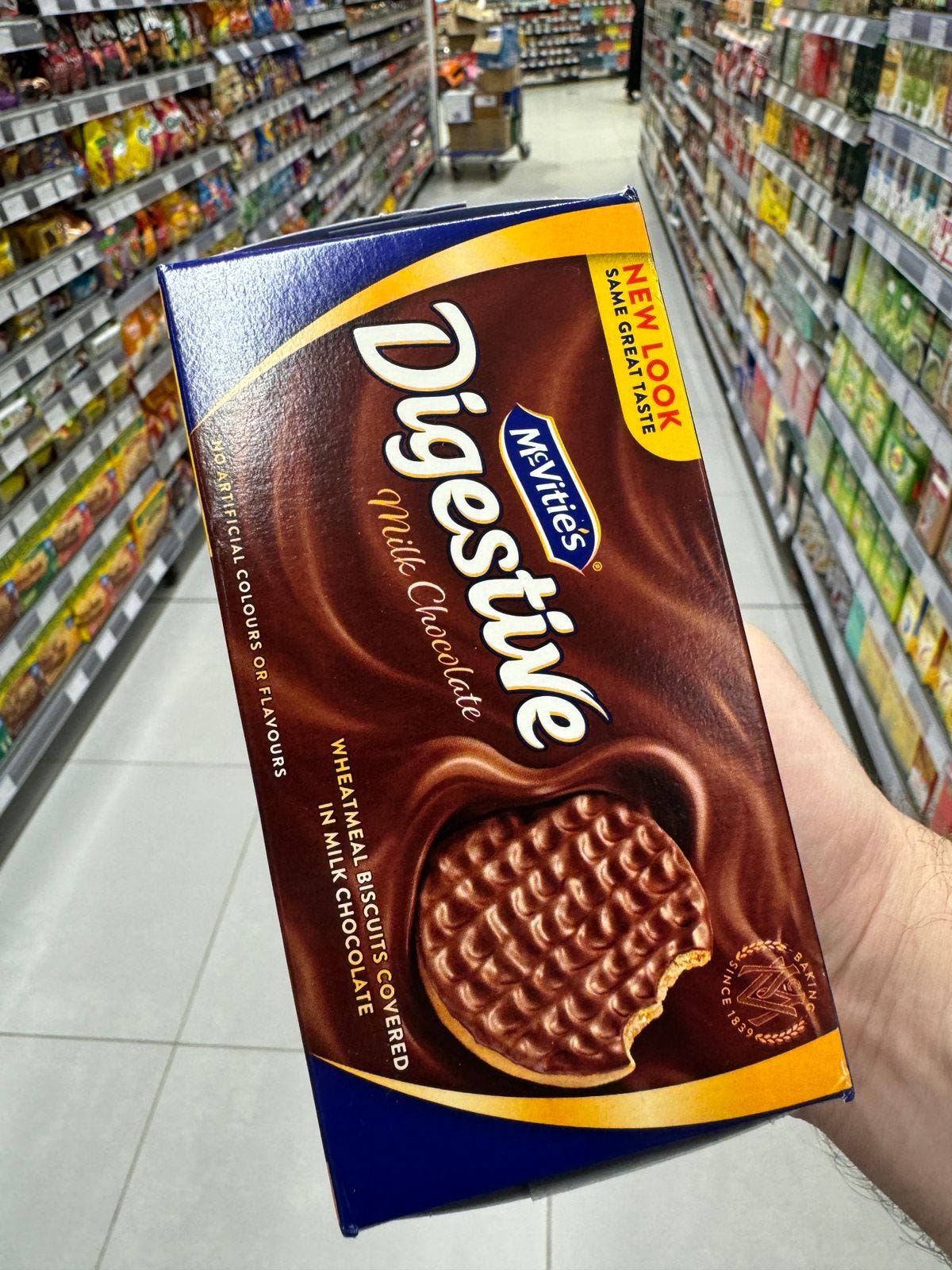 This weekend, I was cruising the aisles of my local supermarket, list in hand, fully committed to my diet. But then, my arm went rogue and grabbed a pack of chocolate biscuits. I froze, totally confused by my own actions.