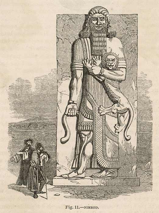 Gilgamesh - Layard Relief ( circa 3000 BC) ( Archivist/ Adobe Stock)