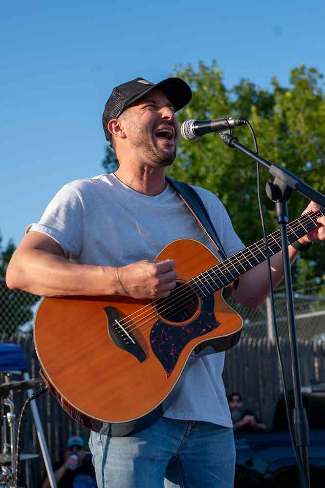 Baylor Rose performs in Vernon, Texas, June 2025