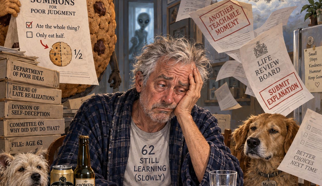 Confessions of a Sixty-Two-Year-Old Idiot