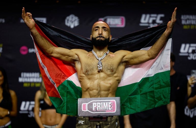 Belal Muhammad becomes first fighter of Palestinian origin to win UFC title  | Mixed Martial Arts News | Al Jazeera