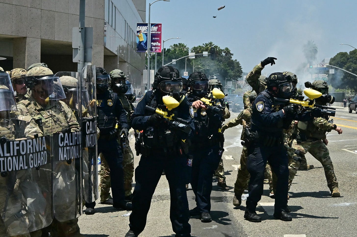 Pentagon draws up rules on use of force against protesters by US Marines as  Gavin Newsom slams 'dictatorial' | The Independent