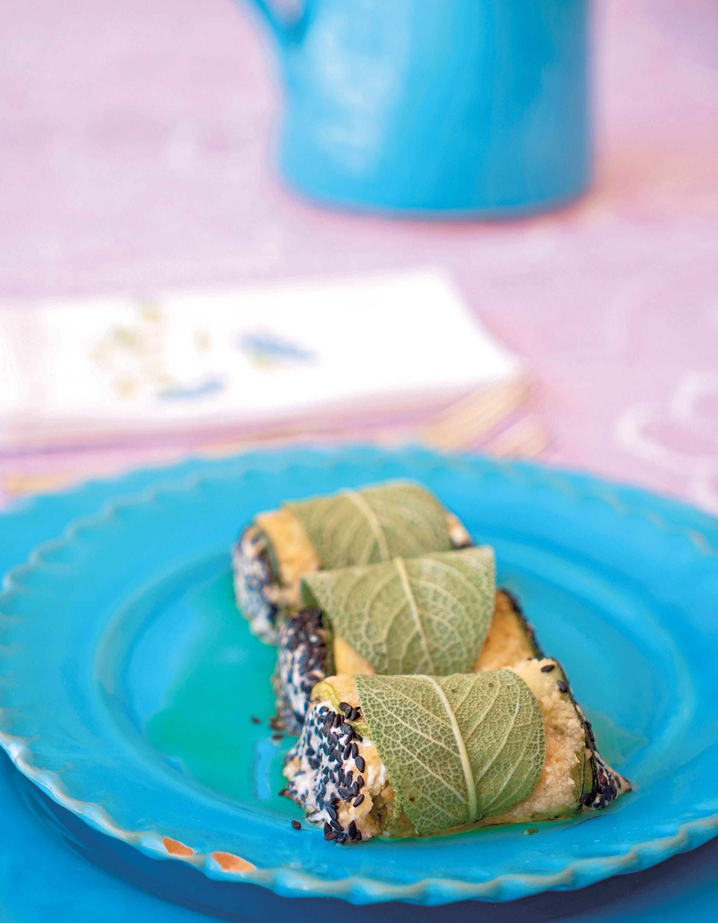 Rotolini di Zucchini con Ricotta (Ricotta-Stuffed Zucchini)