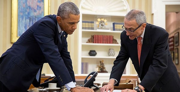 John Podesta on climate: 'Strike while the iron is hot' - E&E News by  POLITICO