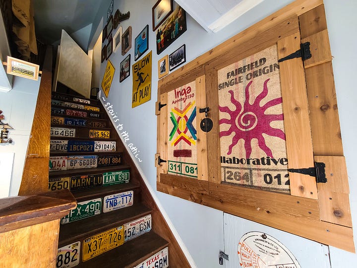 Brakeman's interior attic space