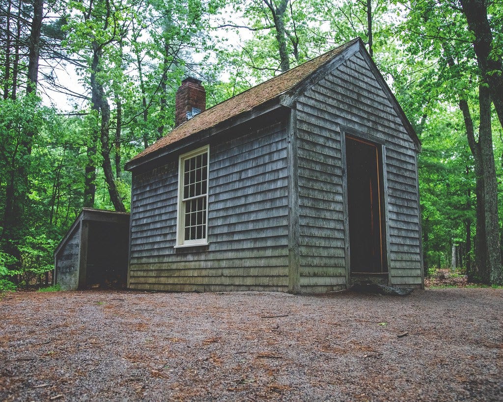 Henry David Thoreau's Cabin (Replica) at Walden Pond | Flickr Henry David Thoreau's Cabin (Replica) at Walden Pond | Flickr