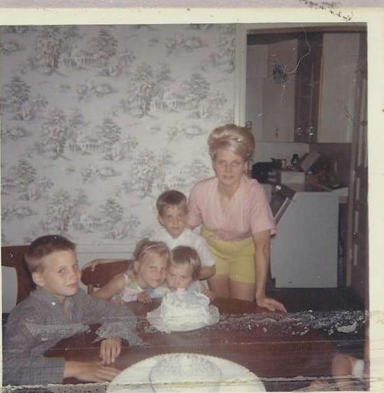 May be an image of 3 people and blonde hair
