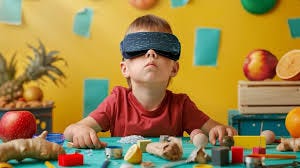 Free Blindfolded Child Playing Image ...