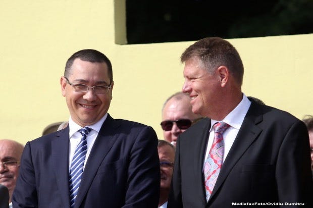 Ponta si Iohannis Ponta si Iohannis