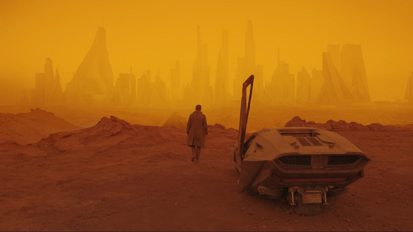 Blade Runner 2049 cinematography - Francesco Santini