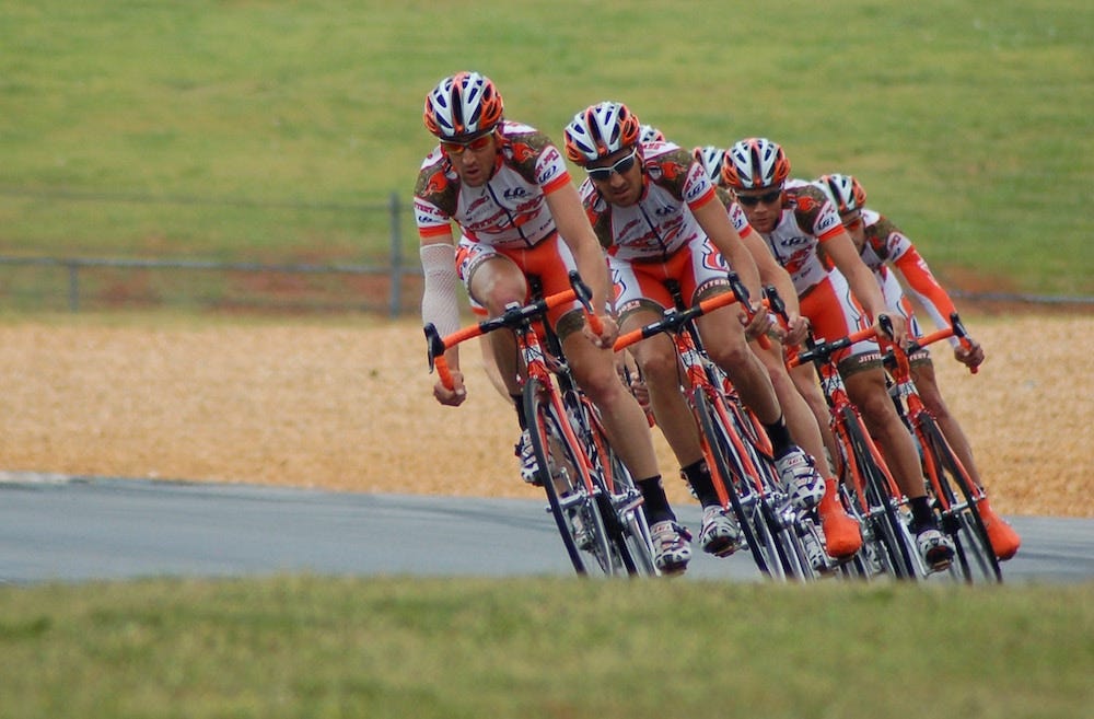humans on bikes
