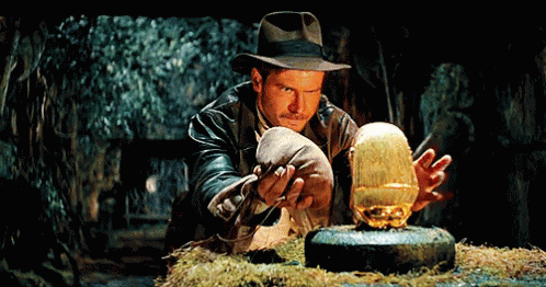 Idiana Jones GIF - Indiana Jones Harisson Ford Idol - Discover & Share GIFs
