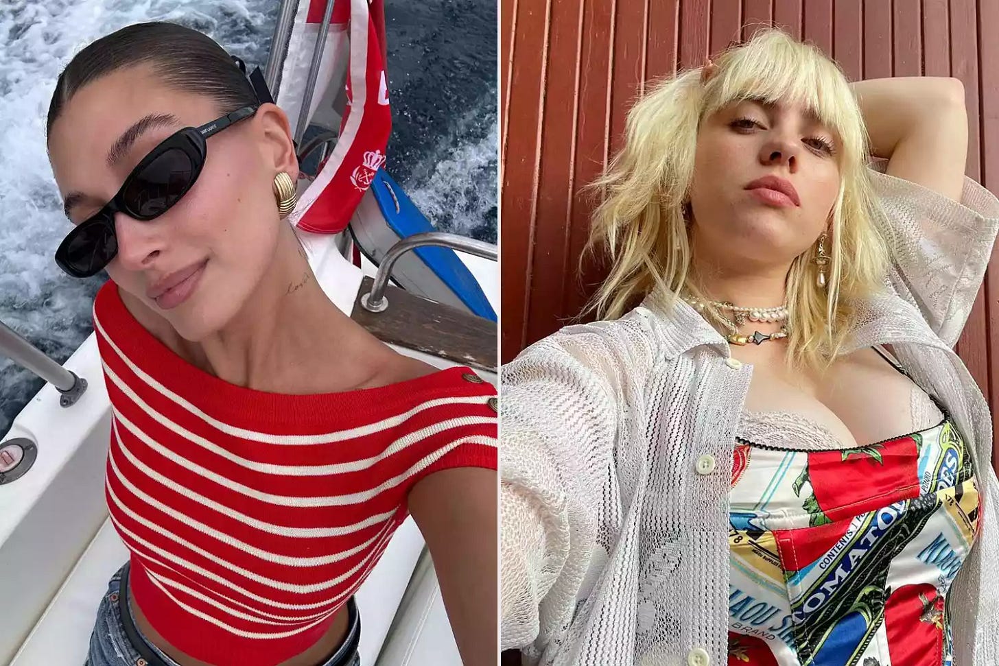 Hailey Bieber & Billie Eilish