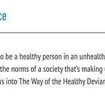 Healthy Deviant Digest