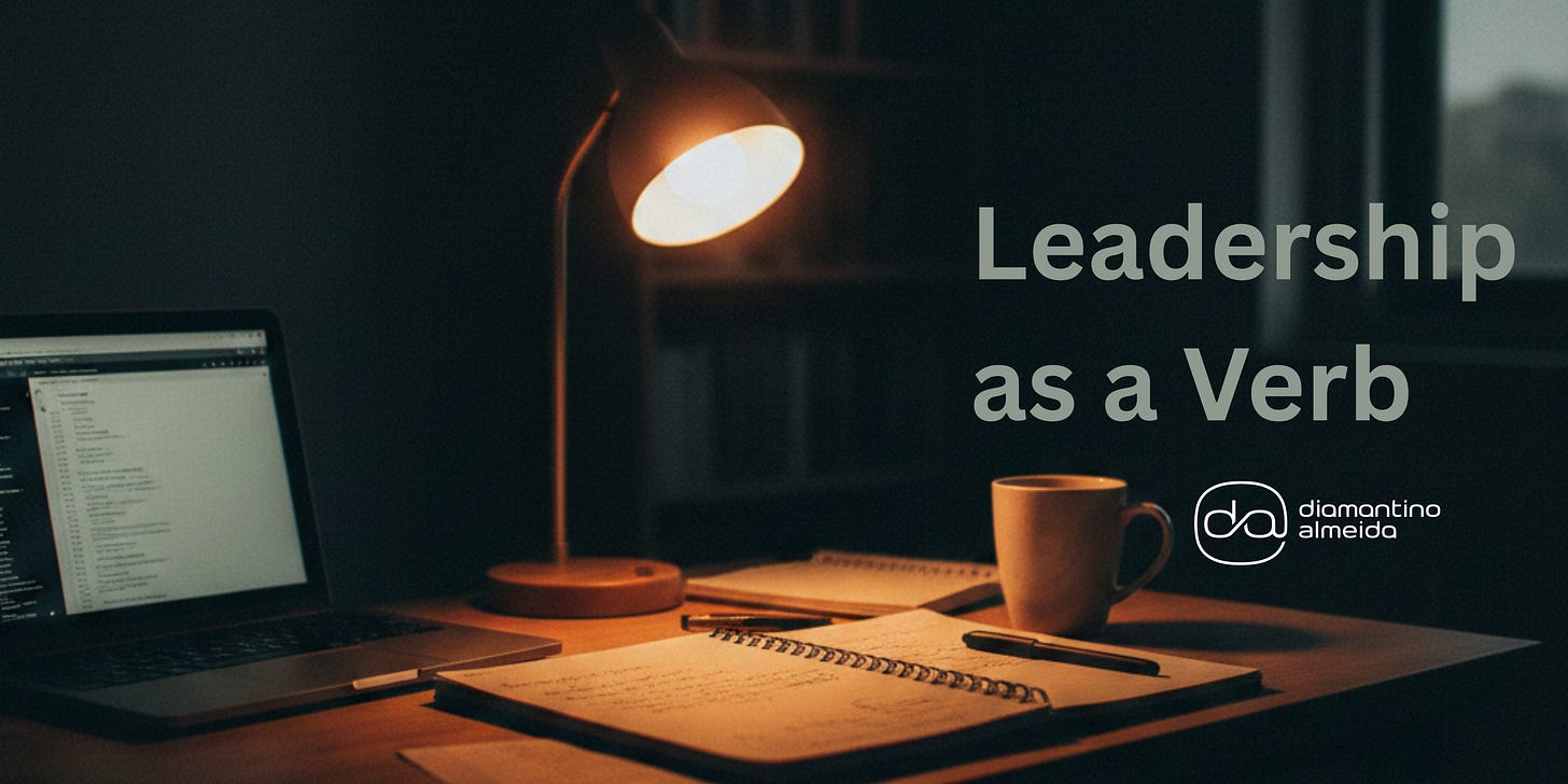 Leadership as a Verb - Diamantino Almeida