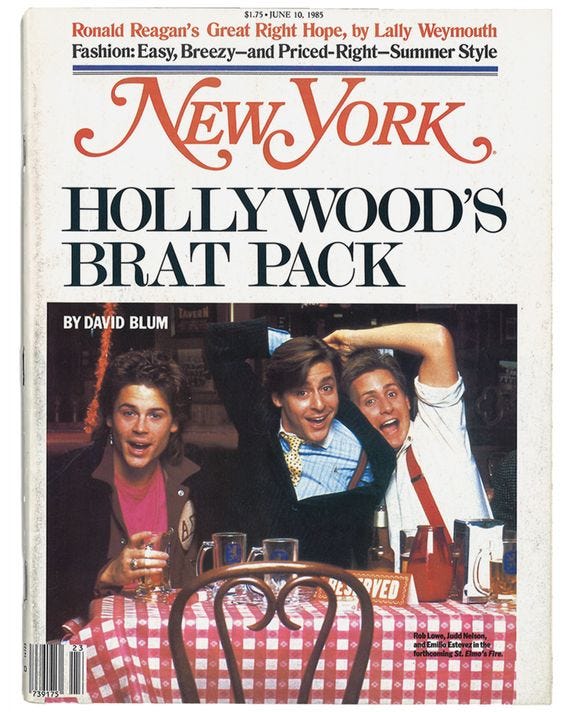Hollywood's Brat Pack: The 1985 Story Behind the 'BRATS' Doc