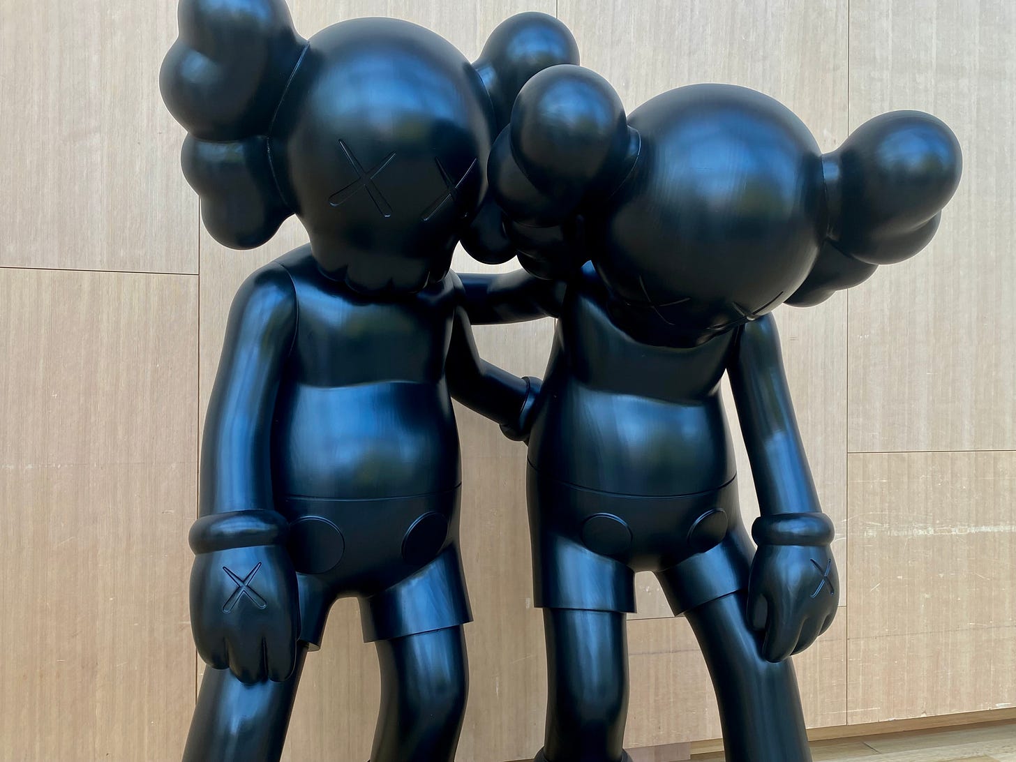 KAWS Family toys at AGO