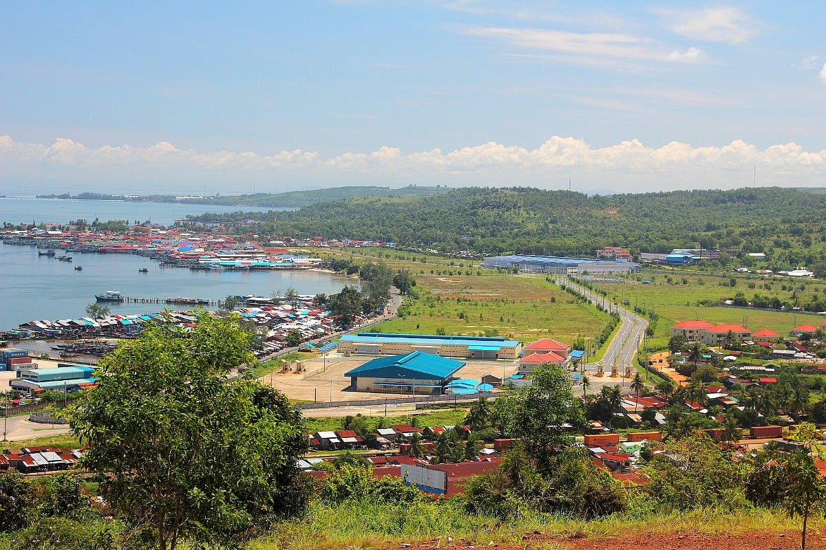 Sihanoukville, Cambodia, and its port. Image: Dmitry Makeev via Wikimedia Commons Sihanoukville, Cambodia, and its port. Image: Dmitry Makeev via Wikimedia Commons